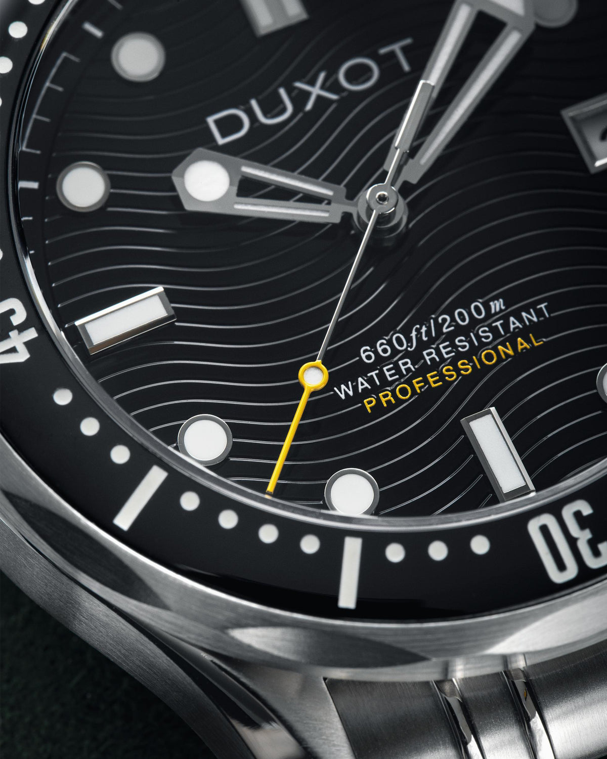 Duxot Men's 41mm Henri Diver Automatic Date Bracelet Watch