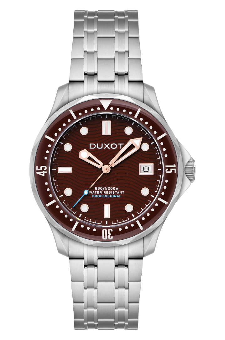 Duxot Men's 41mm Henri Diver Automatic Bracelet Watch