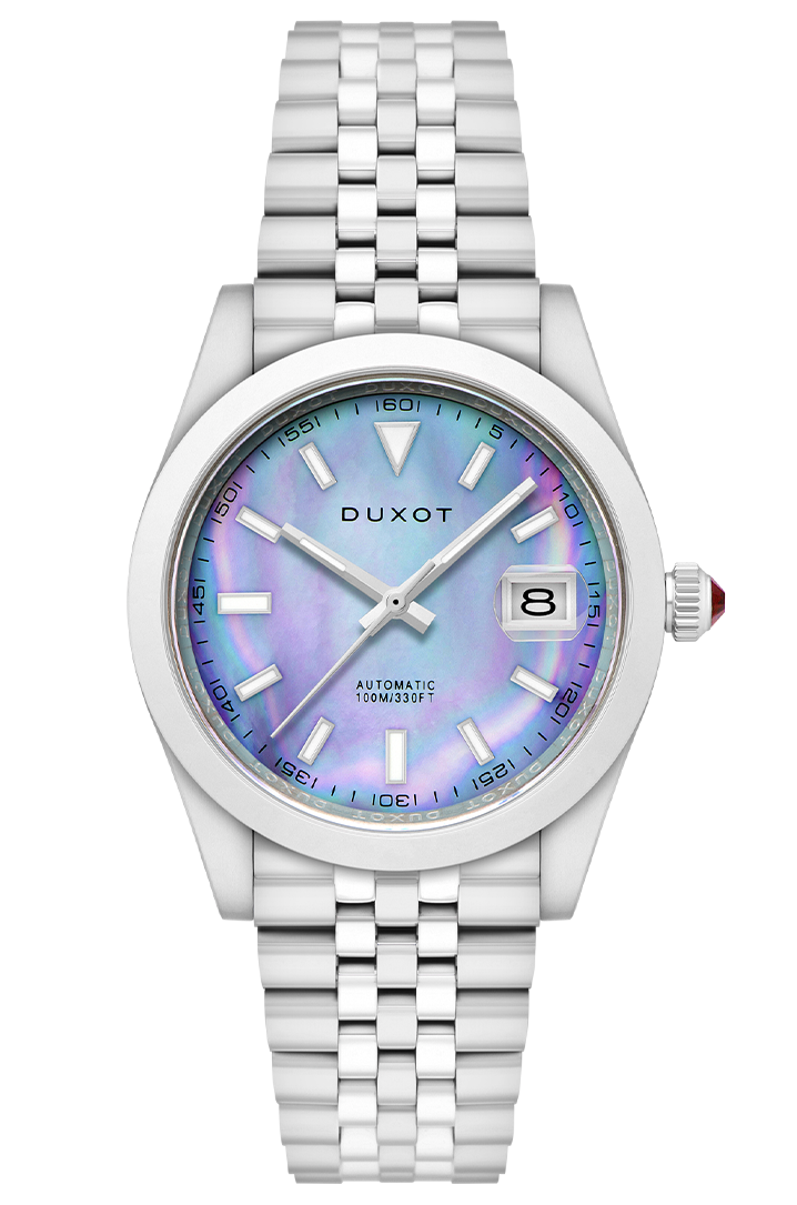 Duxot Men's 40mm Vezeto Automatic Limited Edition Bracelet Watch