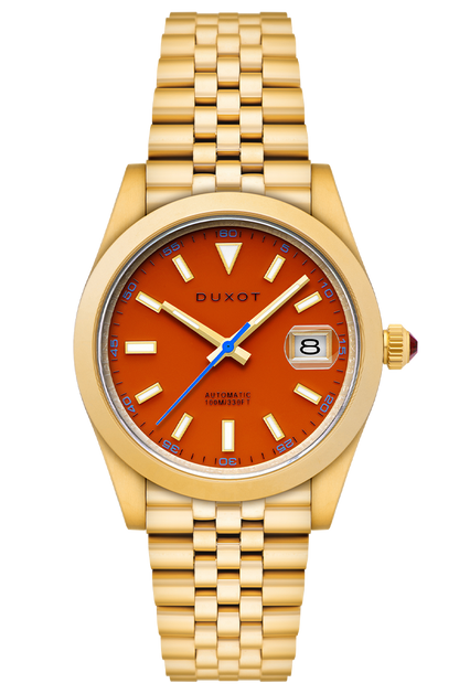 Duxot Men's 40mm Vezeto Automatic Limited Edition Bracelet Watch