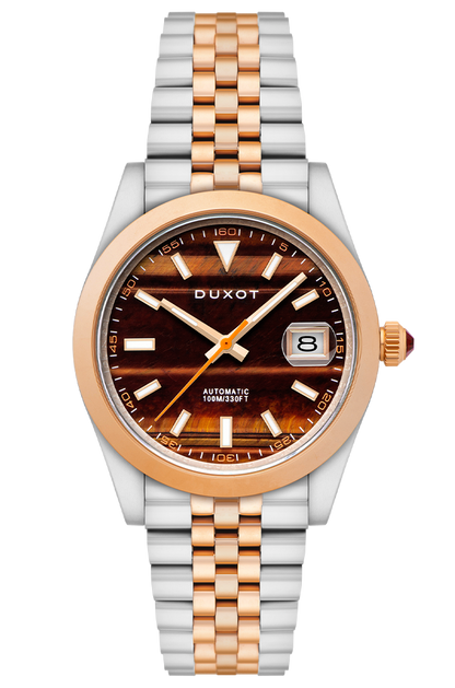 Duxot Men's 40mm Vezeto Automatic Limited Edition Bracelet Watch