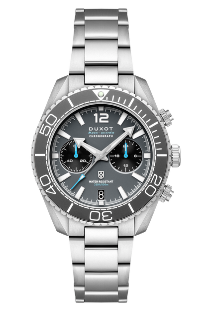 Duxot Men's 42mm Tiburon Quartz Chronograph Bracelet Watch