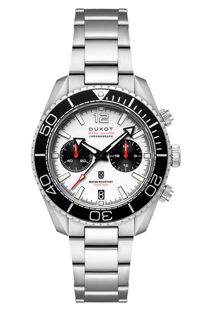 Duxot Men's 42mm Tiburon Quartz Chronograph Bracelet Watch