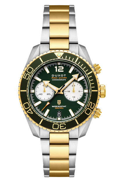 Duxot Men's 42mm Tiburon Quartz Chronograph Bracelet Watch