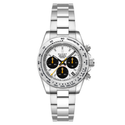 Duxot Men's 40mm Accelero Quartz Chronograph Bracelet Watch