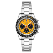 Duxot Men's 40mm Accelero Quartz Chronograph Colorful Dial Bracelet Watch