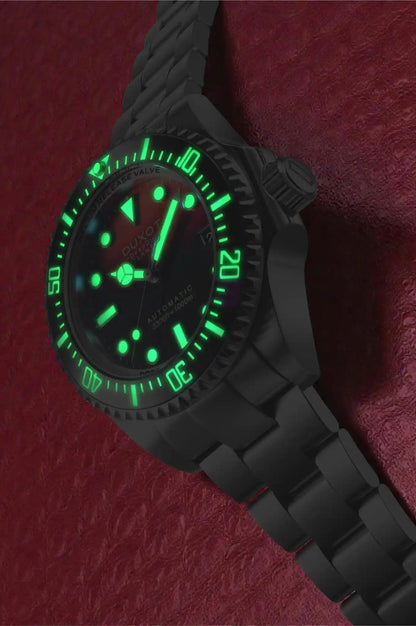 Duxot Men's 44mm Atlantica Deep Diver Automatic Lmt Ed Interchangeable Bracelet Watch