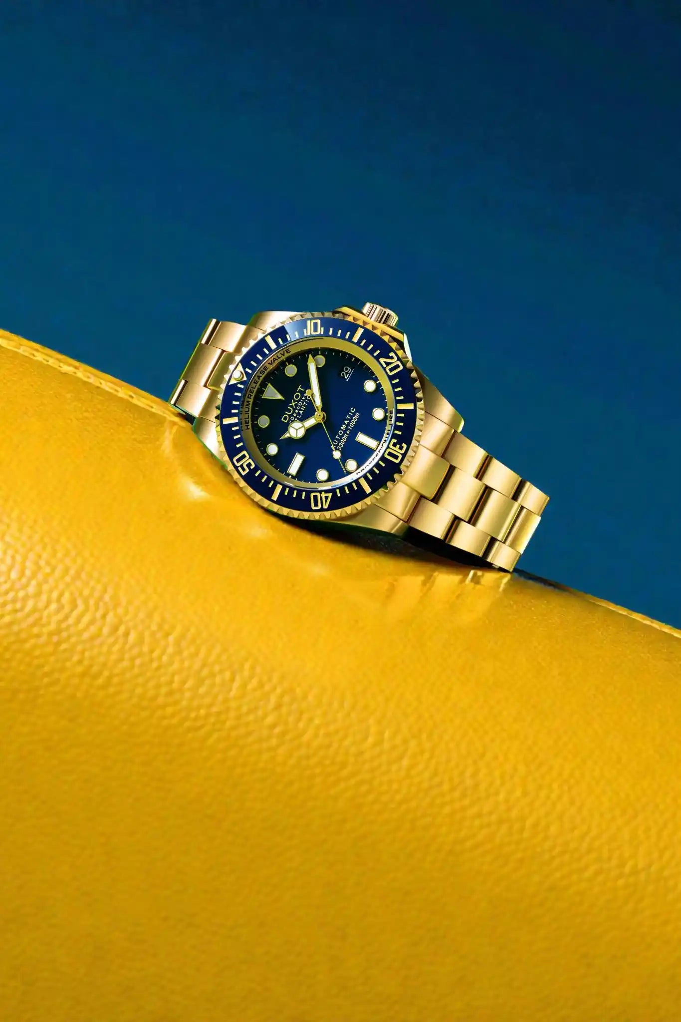 Duxot Men's 44mm Atlantica Deep Diver Automatic Lmt Ed Interchangeable Bracelet Watch
