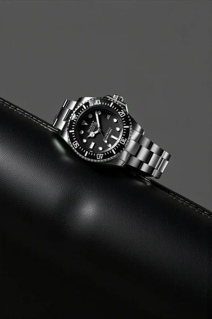 Duxot Men's 44mm Atlantica Deep Diver Automatic Lmt Ed Interchangeable Bracelet Watch