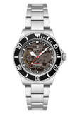 Duxot Men's 40mm Atlantica Skeleton Automatic Bracelet Watch