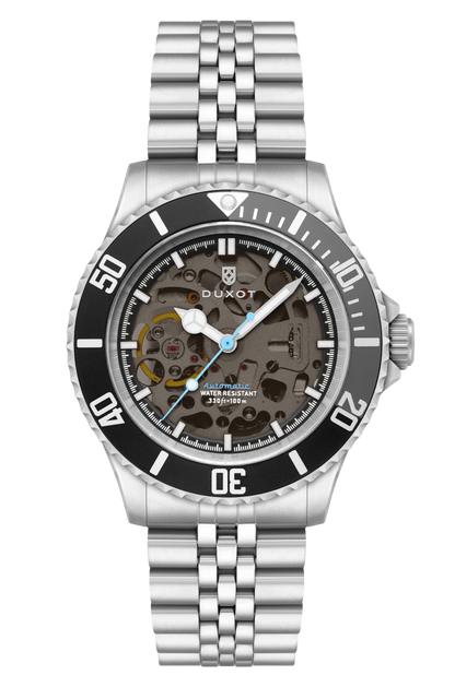 Duxot Men's 40mm Atlantica Skeleton Automatic Bracelet Watch