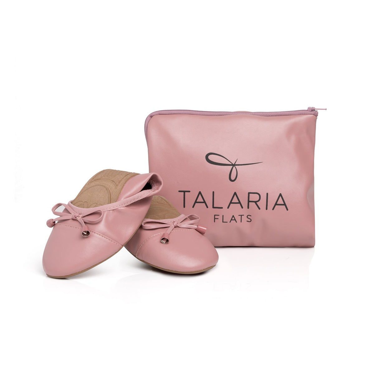 Talaria Flats Premium Dusty Rose Flats