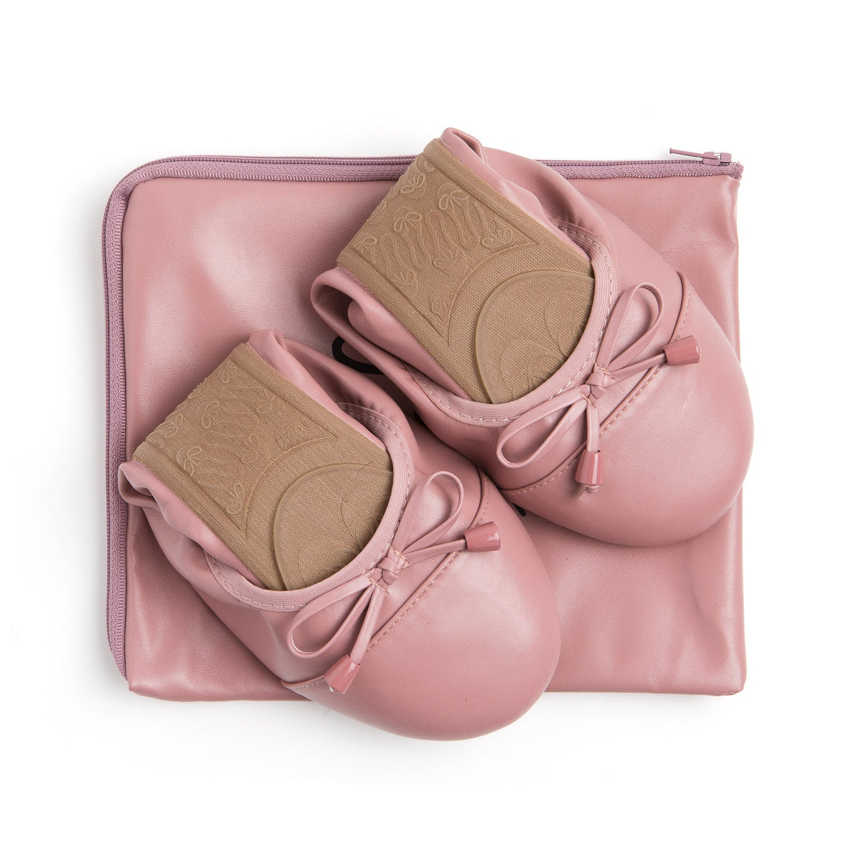 Talaria Flats Premium Dusty Rose Flats