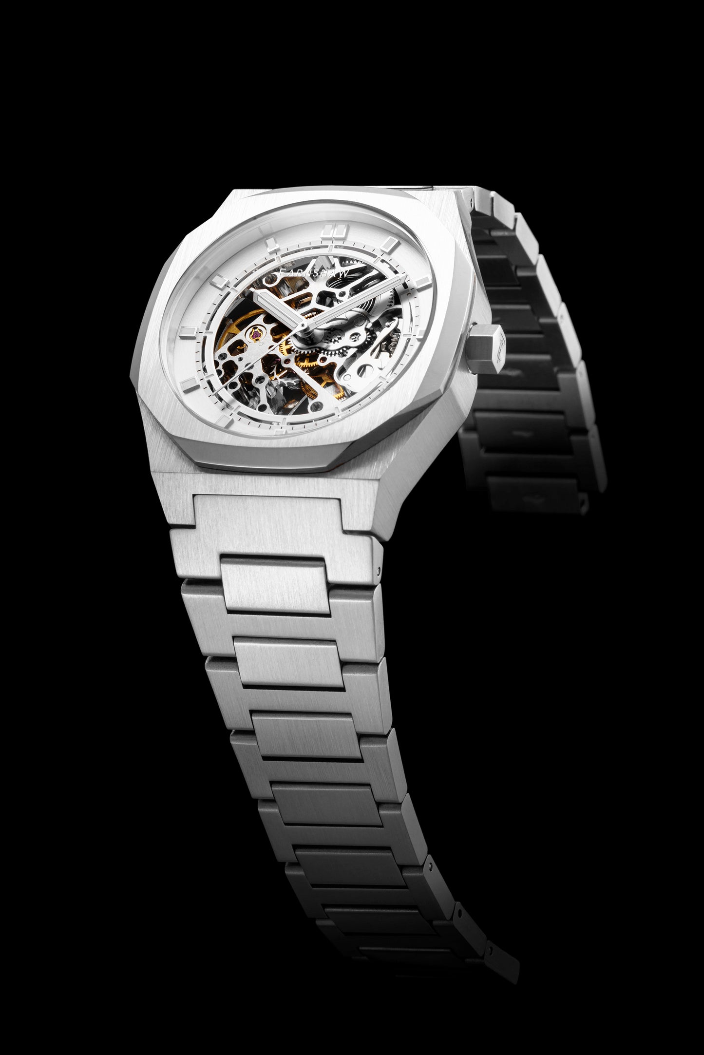 Thomas Earnshaw Men's 42mm Drake Automatic Skeletonized Bracelet Watch