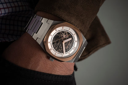 Thomas Earnshaw Men's 42mm Drake Automatic Skeletonized Bracelet Watch