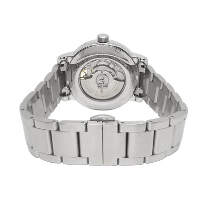 Thomas Earnshaw Men's 43mm Longcase Automatic Double Retrograde Calendar Bracelet Watch