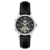 Thomas Earnshaw Men's 42mm Marlyebone Automatic Grand Date Calendar Leather Strap Watch