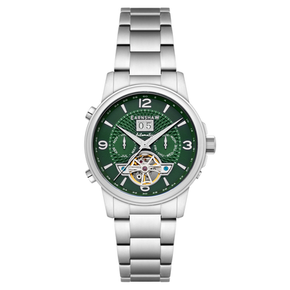 Thomas Earnshaw Men's 42mm Marlyebone Automatic Grand Date Calendar Bracelet Watch