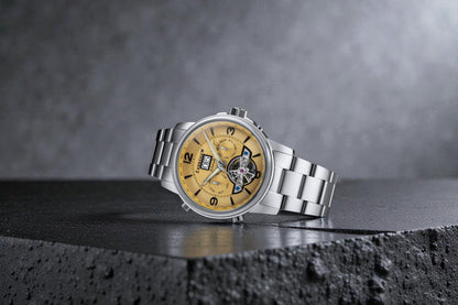Thomas Earnshaw Men's 42mm Marlyebone Automatic Grand Date Calendar Bracelet Watch