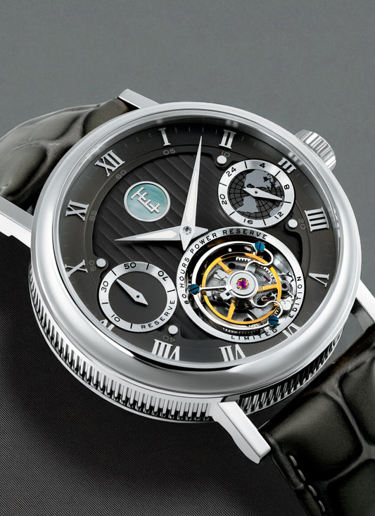 Thomas Earnshaw Men's 43mm Celestial Halley Mechanical Tourbillon Lmt Ed Watch