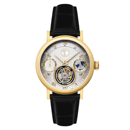 Thomas Earnshaw Men's 43mm Celestial Halley Mechanical Tourbillon Lmt Ed Watch