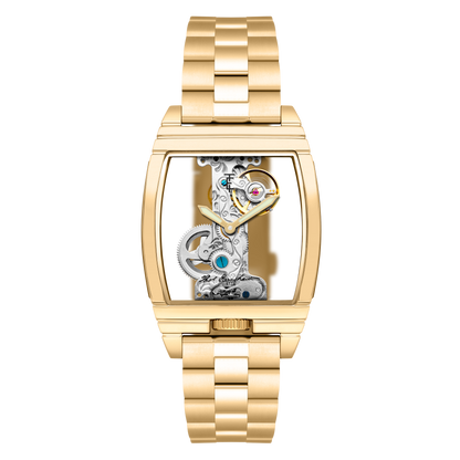 Thomas Earnshaw Men's 36mm Wolver Bridge Mechanical Barrel Case Bracelet Watch