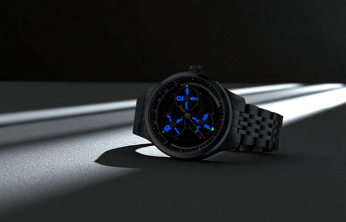 Thomas Earnshaw Men's 43mm Hexham Trisect Automatic Limited Edition Bracelet Watch