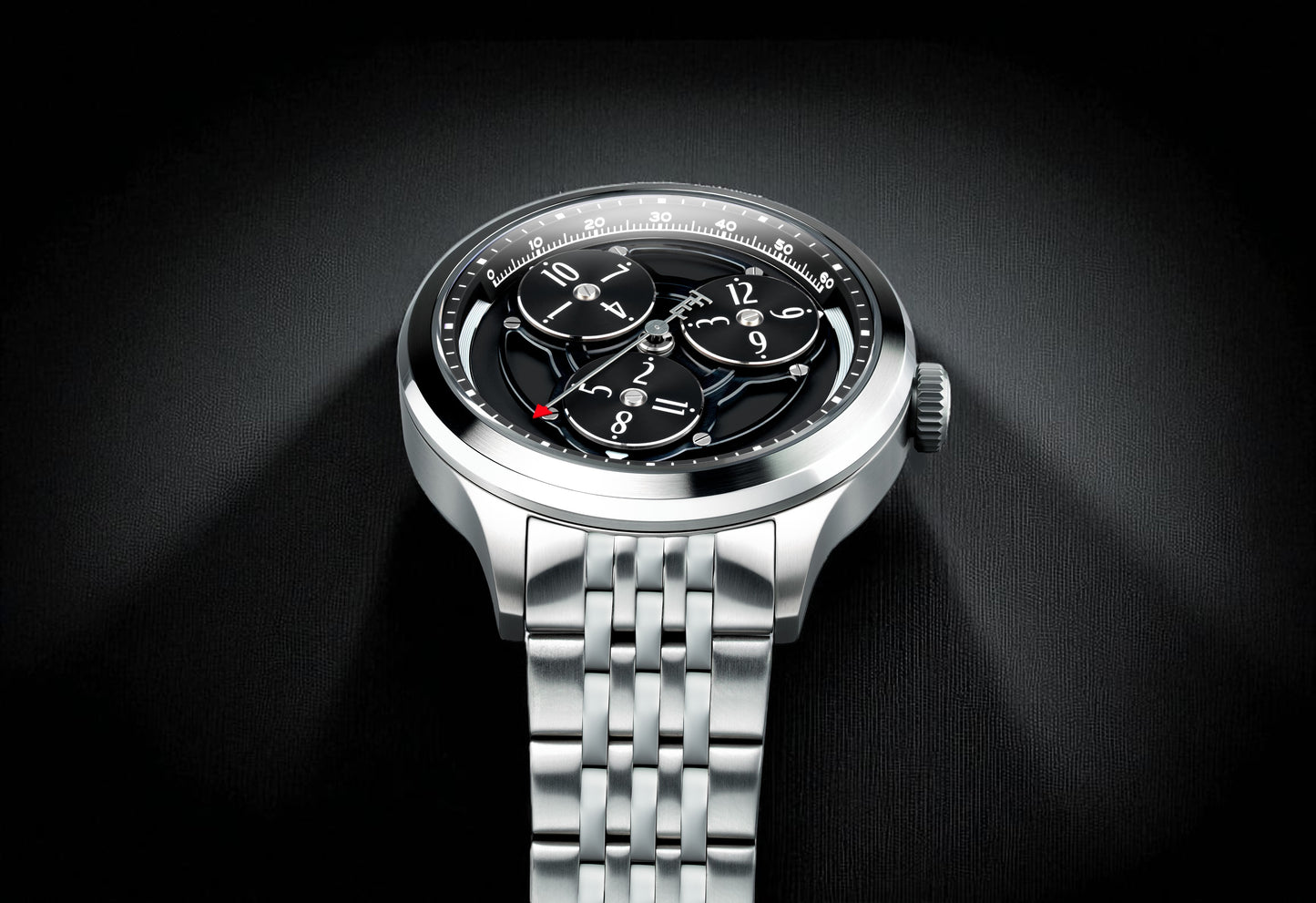 Thomas Earnshaw Men's 43mm Hexham Trisect Automatic Limited Edition Bracelet Watch