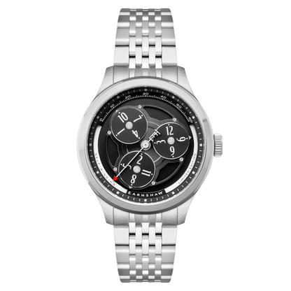 Thomas Earnshaw Men's 43mm Hexham Trisect Automatic Limited Edition Bracelet Watch