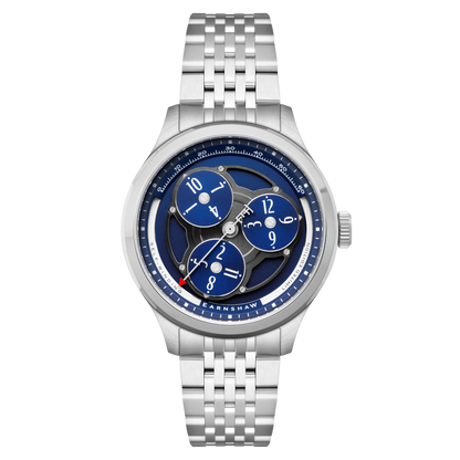 Thomas Earnshaw Men's 43mm Hexham Trisect Automatic Limited Edition Bracelet Watch