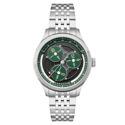 Thomas Earnshaw Men's 43mm Hexham Trisect Automatic Limited Edition Bracelet Watch