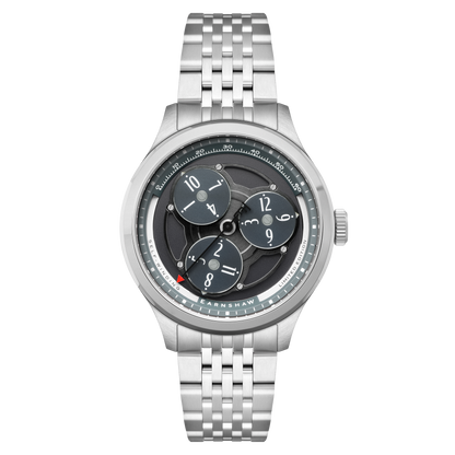 Thomas Earnshaw Men's 43mm Hexham Trisect Automatic Limited Edition Bracelet Watch