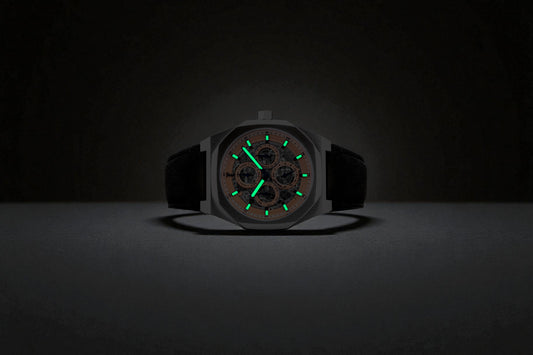 Thomas Earnshaw Men's 42mm Drake Automatic Triple Calendar Leather Strap Watch