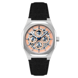 Thomas Earnshaw Men's 42mm Drake Automatic Triple Calendar Leather Strap Watch