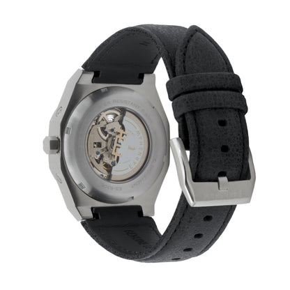 Thomas Earnshaw Men's 42mm Drake Automatic Triple Calendar Leather Strap Watch