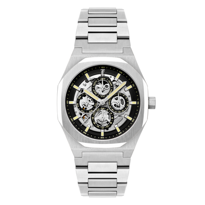 Thomas Earnshaw Men's 42mm Drake Automatic Triple Calendar Bracelet Watch