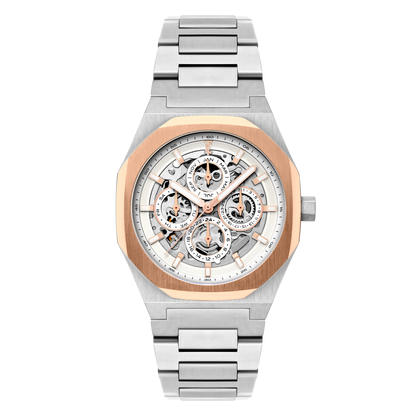 Thomas Earnshaw Men's 42mm Drake Automatic Triple Calendar Bracelet Watch