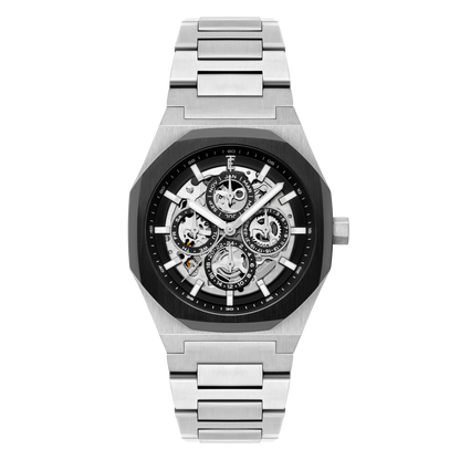 Thomas Earnshaw Men's 42mm Drake Automatic Triple Calendar Bracelet Watch