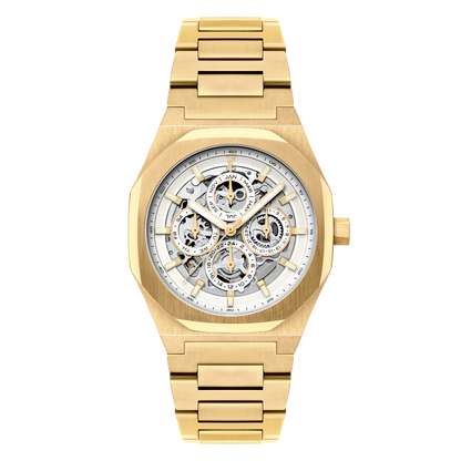 Thomas Earnshaw Men's 42mm Drake Automatic Triple Calendar Bracelet Watch