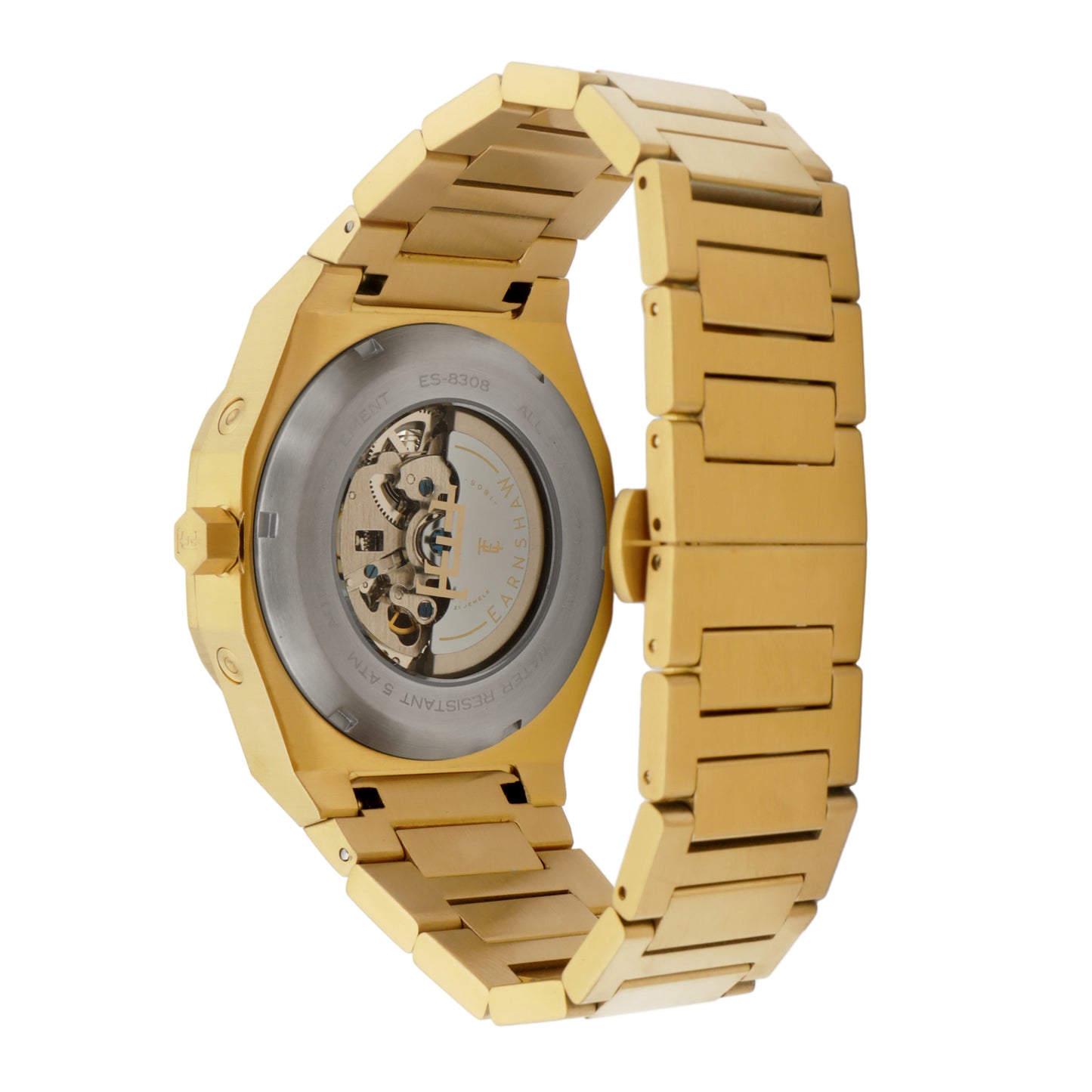 Thomas Earnshaw Men's 42mm Drake Automatic Triple Calendar Bracelet Watch