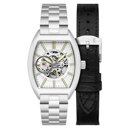 Thomas Earnshaw Men's 38mm Beauchamp Automatic Bracelet Watch with Interchangeable Strap