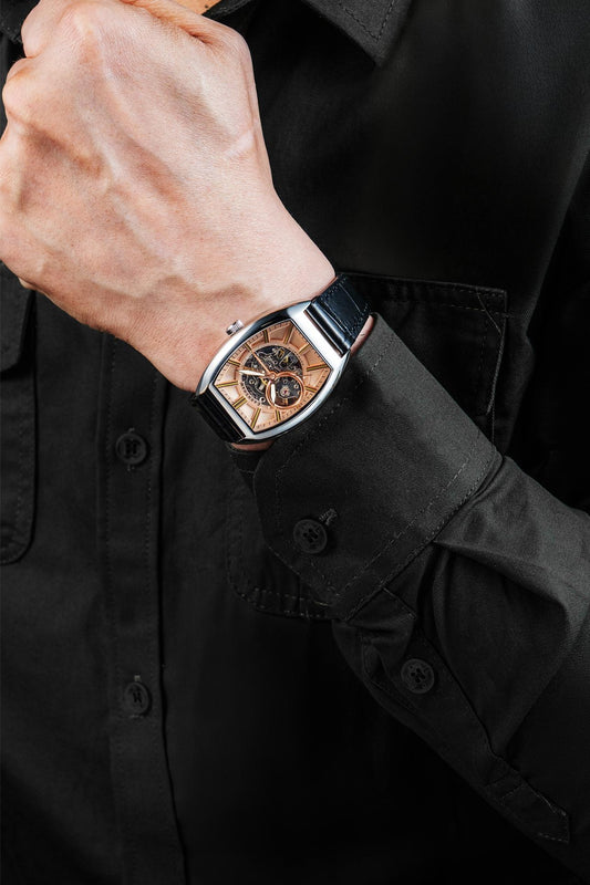 Thomas Earnshaw Men's 38mm Beauchamp Automatic Bracelet Watch with Interchangeable Strap