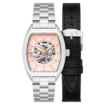 Thomas Earnshaw Men's 38mm Beauchamp Automatic Bracelet Watch with Interchangeable Strap