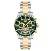 Thomas Earnshaw Men's 43mm Admiral Duncan Automatic Grand Date Calendar Two-Tone Bracelet Watch