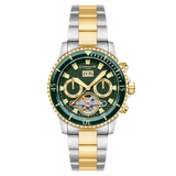Thomas Earnshaw Men's 43mm Admiral Duncan Automatic Grand Date Calendar Two-Tone Bracelet Watch