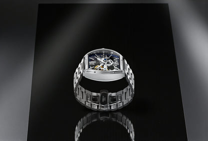 Thomas Earnshaw Men's 45mm Knightsbridge Automatic Barrel Bracelet Watch