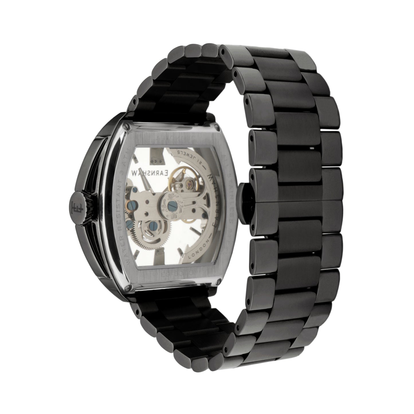 Thomas Earnshaw Men's 45mm Knightsbridge Automatic Barrel Bracelet Watch