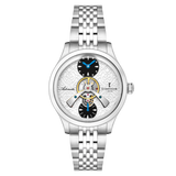 Thomas Earnshaw Men's 42mm Dalton Automatic Open Heart Balance Bracelet Watch