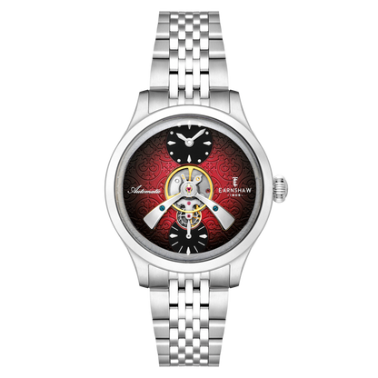 Thomas Earnshaw Men's 42mm Dalton Automatic Open Heart Balance Bracelet Watch