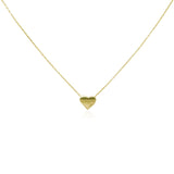 14K Italian Gold Petite Heart Necklace